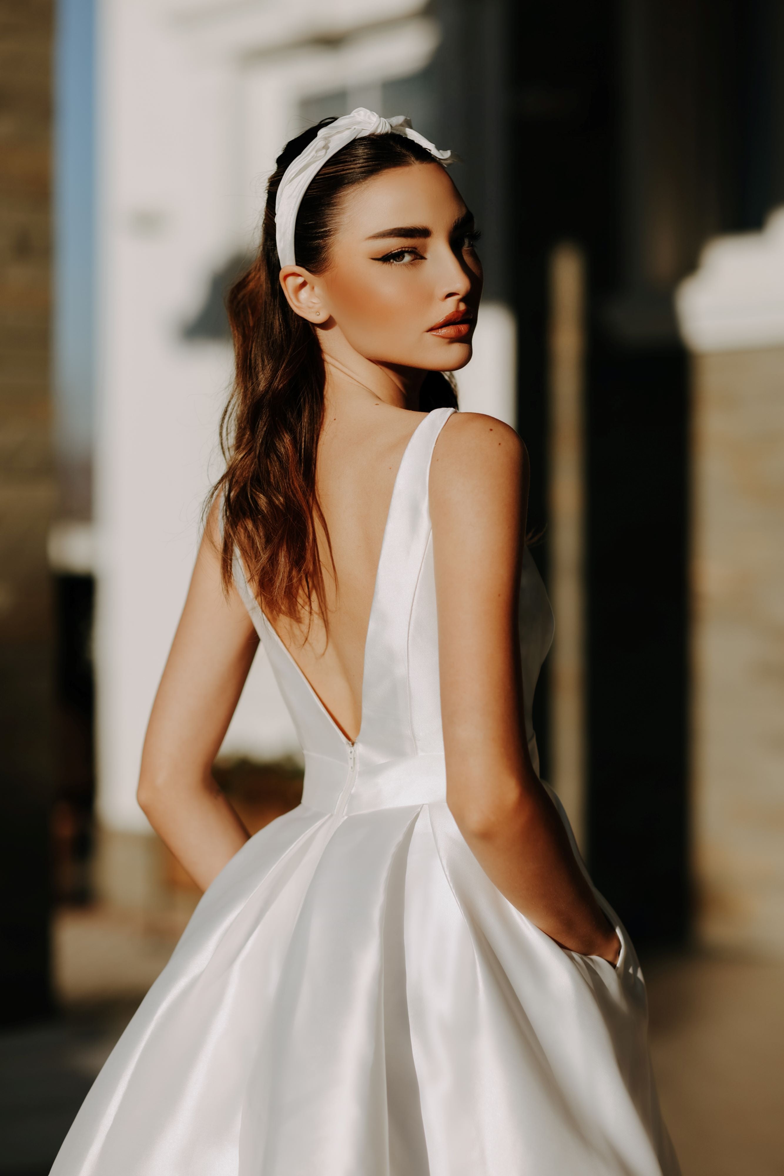 BB209W Thick Strap with Belt Ball Gown Wedding Dress