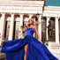 HDD Aurora Shiny Soft Satin Maxi Dress