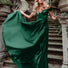 HDD Alexa Sweetheart Off-the-Shoulder Full-Length Dress