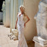 Tina Holly | BA109 Thick Strap with Mermaid Train Sequin Wedding Dress