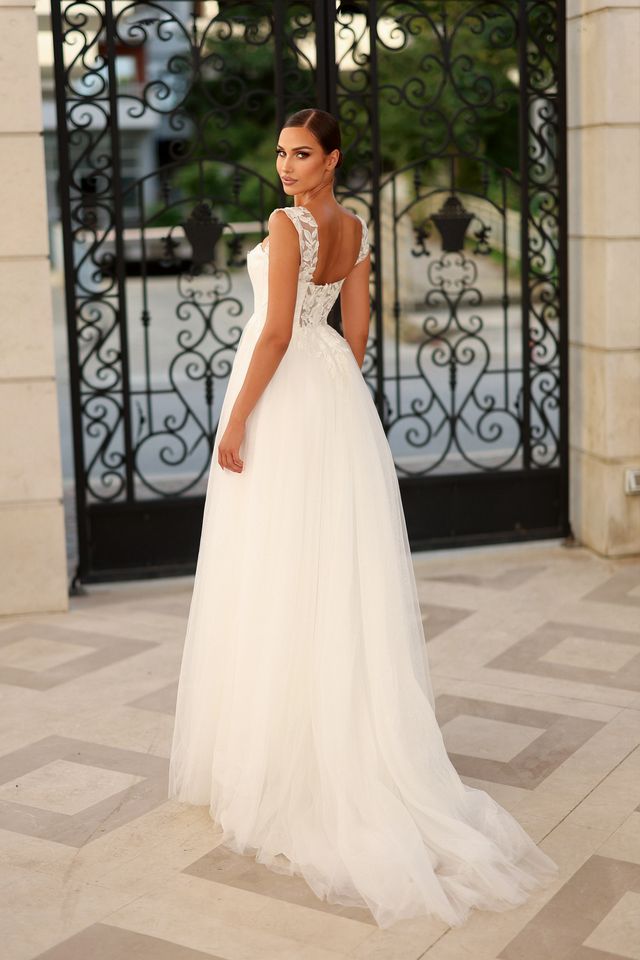 Tina Holly TW903 Sweetheart A-Line Gown with Detachable Straps (Made to Order)