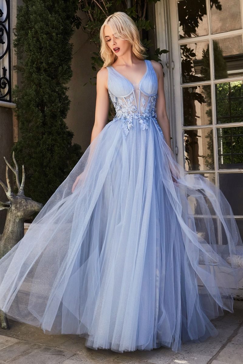 Andrea & Leo | Megara Tulle Full Length Gown (Made-To-Order)
