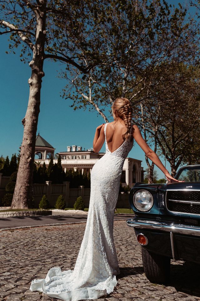 Tina Holly BB011 Sweetheart Sequin Mermaid Dress with Wide Straps