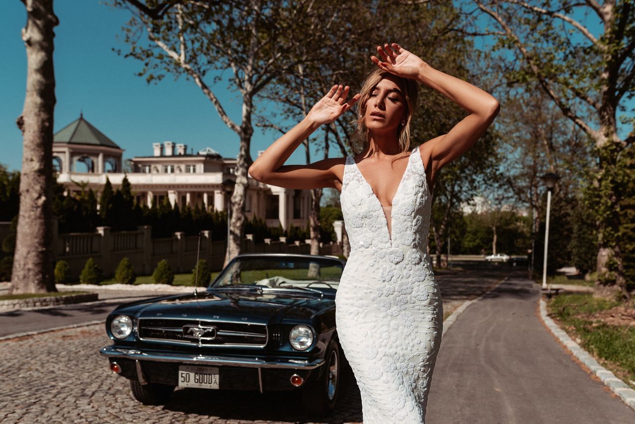 Tina Holly BB011 Sweetheart Sequin Mermaid Dress with Wide Straps